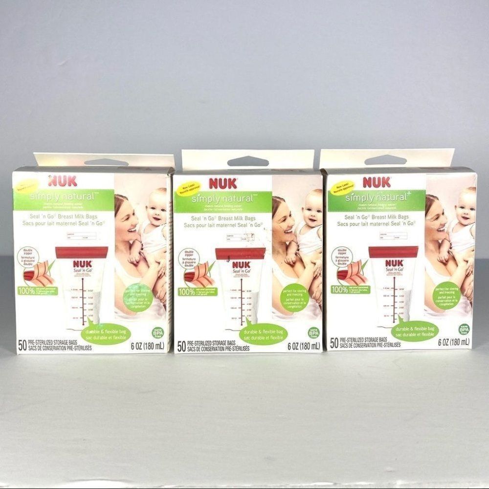 Nuk simply Natural Seal N Go Breast Milk Bags